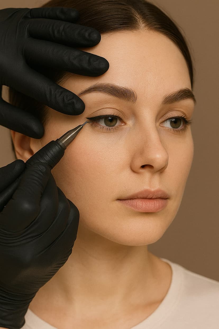 Межресничка / теневая стрелка